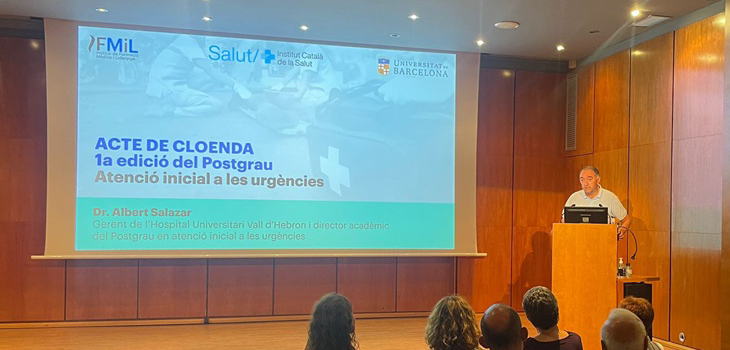 Finalitzat amb èxit la primera edició del Postgrau en Atenció inicial a les urgències